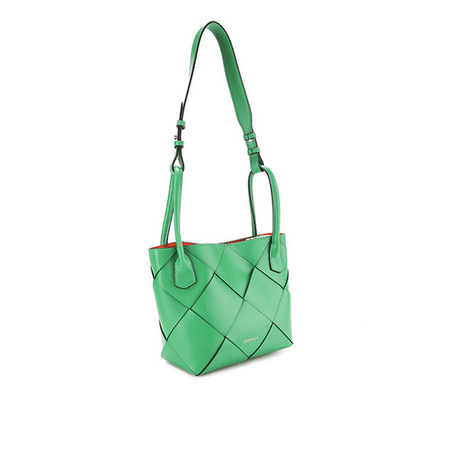Charlotte Bucket Bag In Green