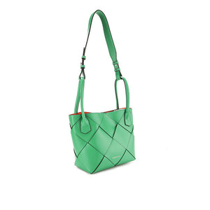 Charlotte Bucket Bag In Green
