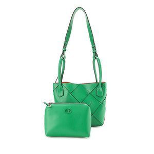 Charlotte Bucket Bag In Green