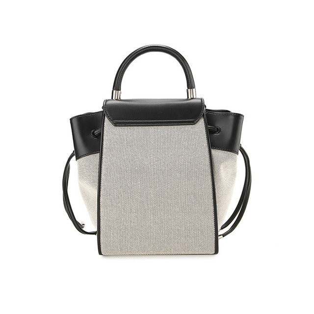 Camila Top Handle Bag In Black