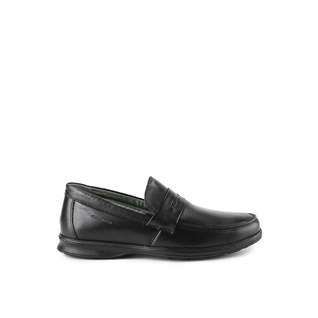 Astin Gibby Slip On in Leather