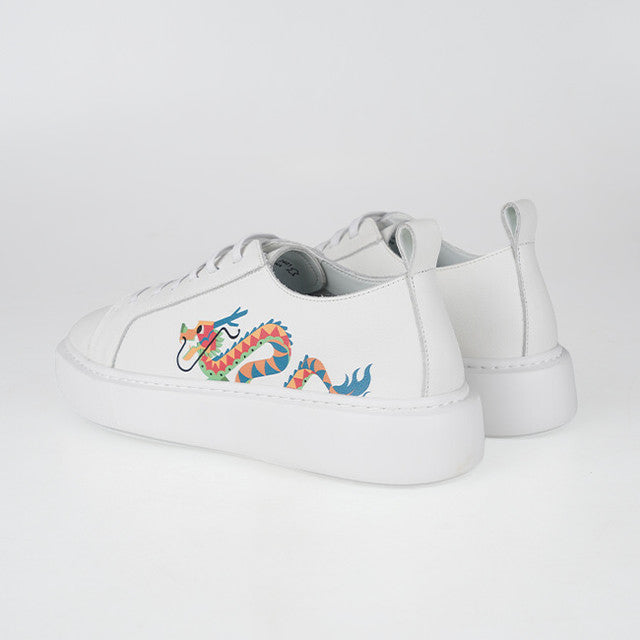 Obermain Shoes Wanita Sneakers Dreamflyer Rise In White