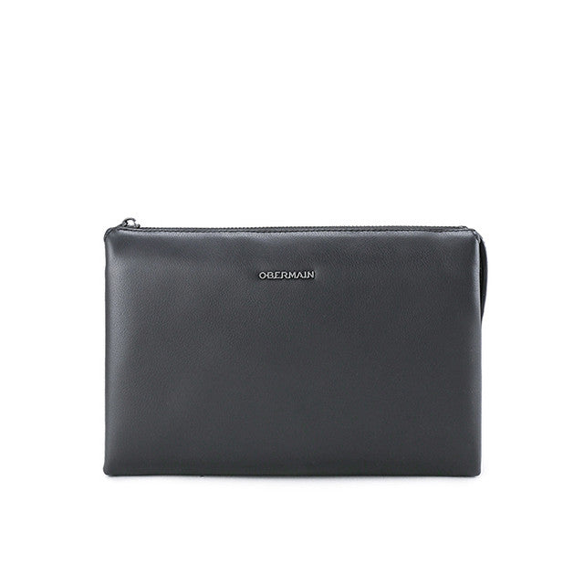 Obermain Bags Pria Clutch Blake Clutch In Grey  L