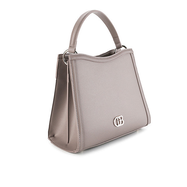Obermain Bags Wanita Chloe Top Handle In Taupe