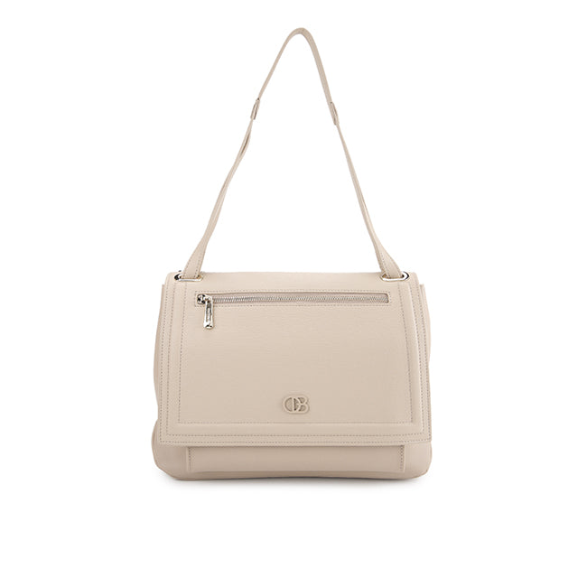 Briley Shoulder Bag In Beige