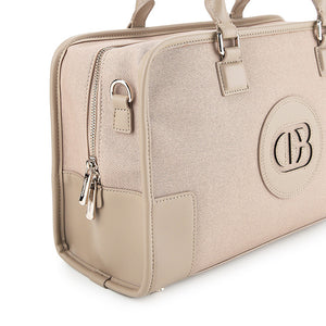Shonna Top Handle Bag(L) In Taupe