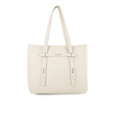 Nettie Tote W/ Pouch In Beige/Mustard