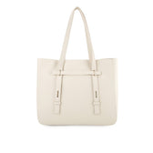 Nettie Tote W/ Pouch In Beige/Mustard