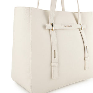 Nettie Tote W/ Pouch In Beige/Mustard