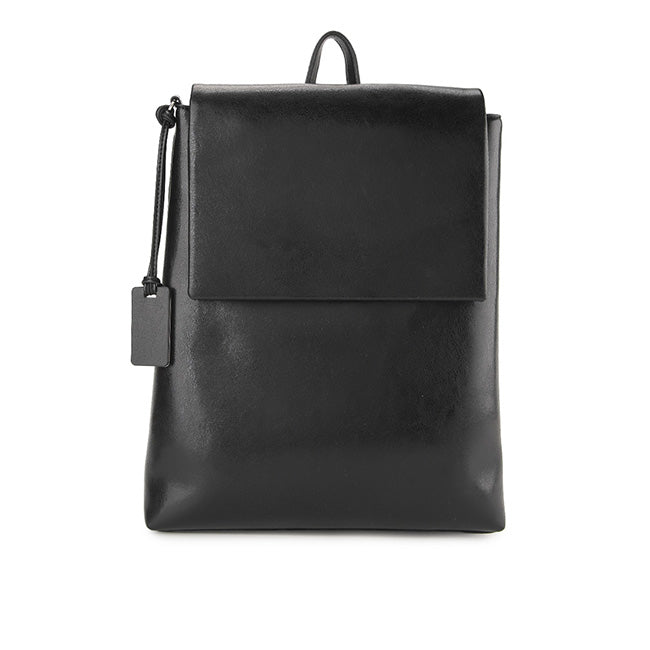 black leather backpack indonesia Adele Backpack In Black – Obermain Indonesia