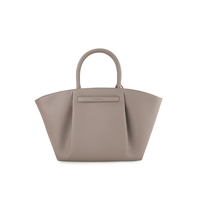Allie Tote Bag (L) In Taupe – Obermain Indonesia
