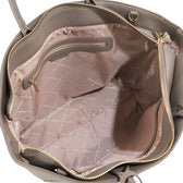 Allie Tote Bag (L) In Taupe