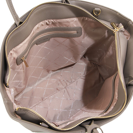 Allie Tote Bag (L) In Taupe
