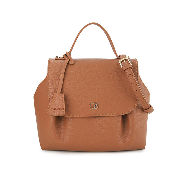 未使用に近い】Alaïa Brown 'Hinge' shoulder bag LEATHER SHOULDER