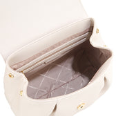 Allura Top Hande Bag (L) In Cream