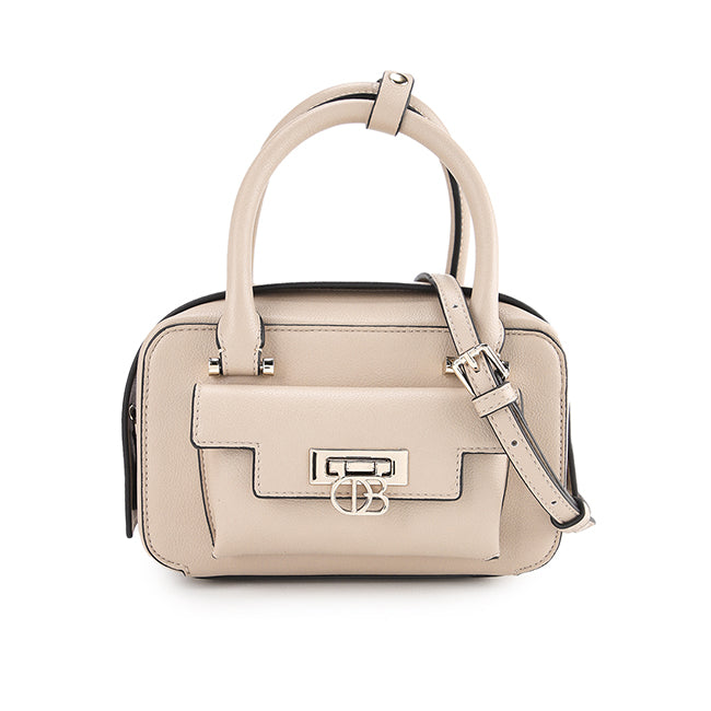 Hadley Top Handle Bag In Beige