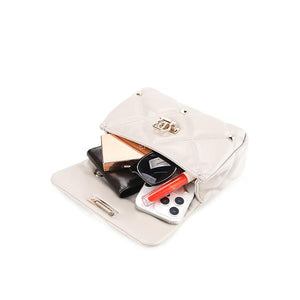 Bernice Shoulder Bag (M) In Light Grey