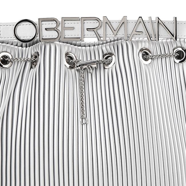 Barrera Bucket Bag In Silver
