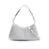 Barrera Shoulder Bag(M) In Silver