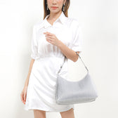 Barrera Shoulder Bag (L) In Silver