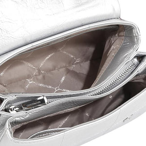 Britney Shoulder Bag In Silver