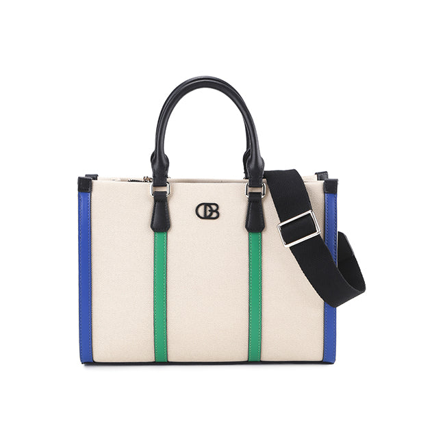 Scianna Top Handle Bag In Beige