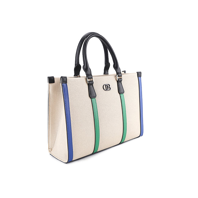 Scianna Top Handle Bag In Beige