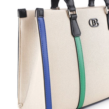 Scianna Top Handle Bag In Beige