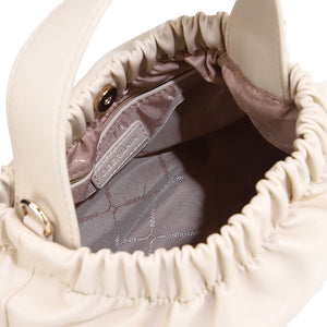 Zoe Top Handle Bag (M) In Beige