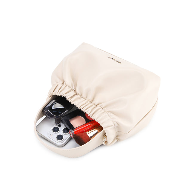 Zoe Top Handle Bag (M) In Beige