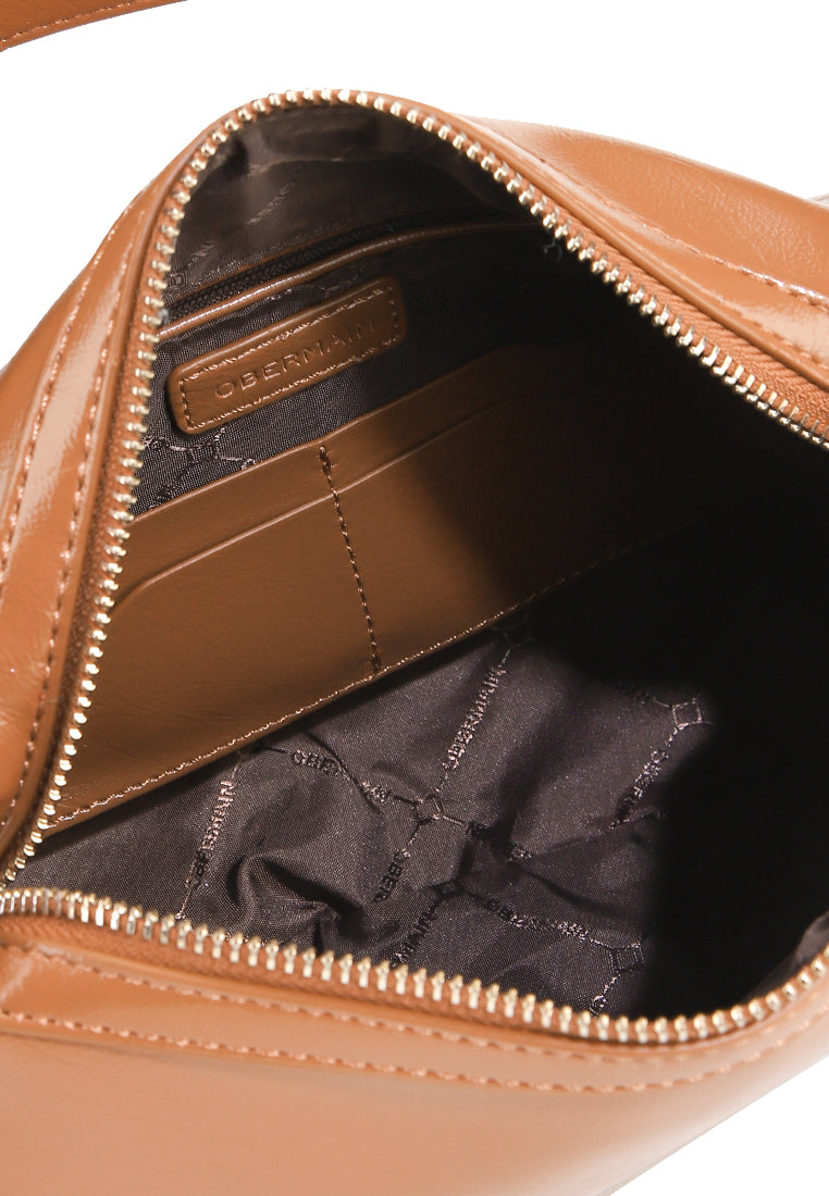 Ferron Shoulder Bag (M) In Brown