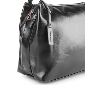 Ferron Shoulder Bag (L) In Black