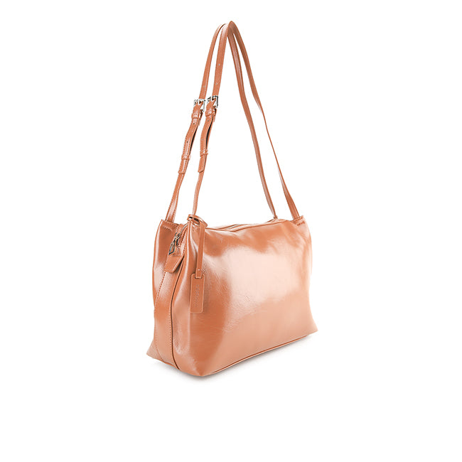 Ferron Shoulder Bag (L) In Brown