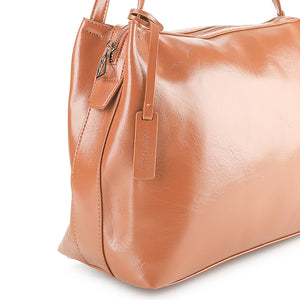 Ferron Shoulder Bag (L) In Brown