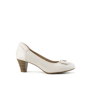 Obermain Sepatu Wanita Heels Adriana Charly In Cream