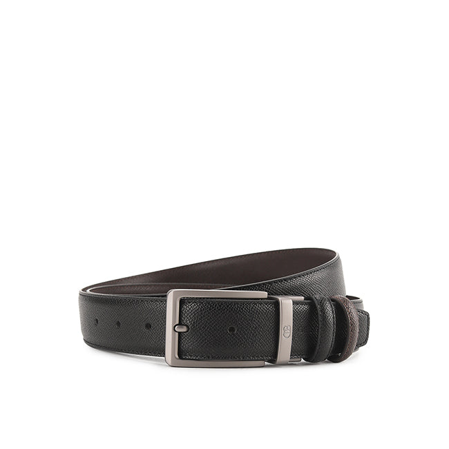 Callahan Pin Clip Reversible In Black/Brown