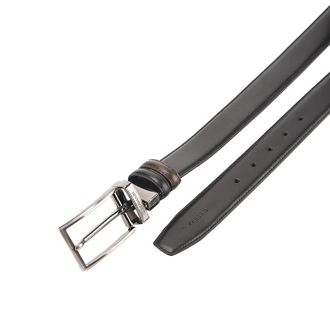 Cayden Pin Clip Reversible In Black/Brown
