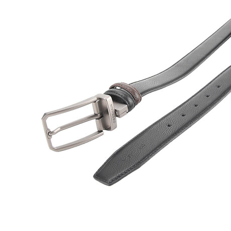 Casey Pin Clip Reversible In Black/Brown
