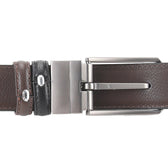 Casey Pin Clip Reversible In Black/Brown