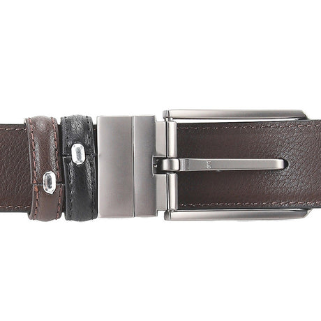Casey Pin Clip Reversible In Black/Brown