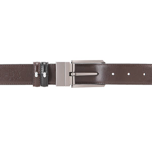 Frankie Pin Clip Reversible In Black/Brown