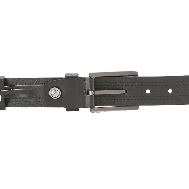 Gilbert Casual Belt In Black