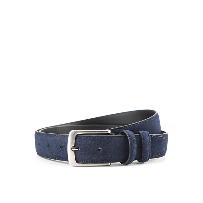 Hensley Casual Belt In Navy