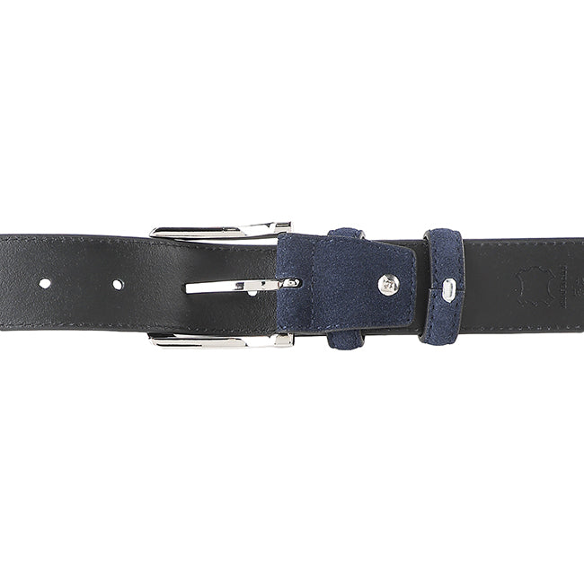 Hensley Casual Belt In Navy