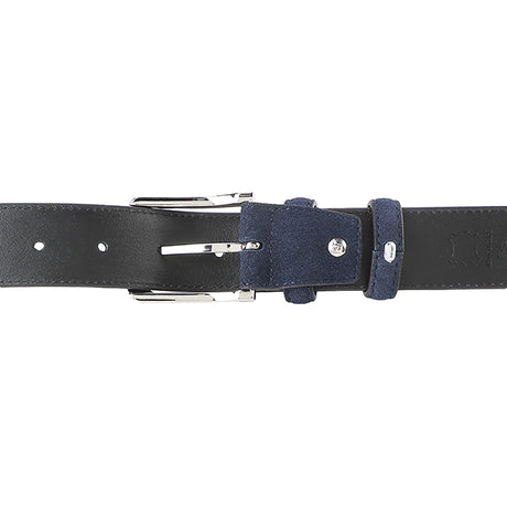 Hensley Casual Belt In Navy