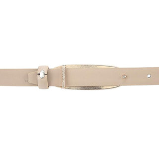 Charmaine Ladies Belt In Taupe