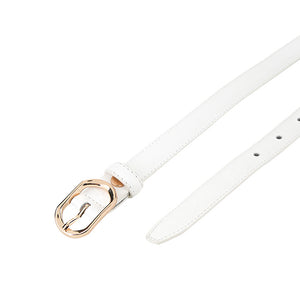 Carmen Ladies Belt In White