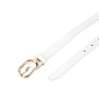 Carmen Ladies Belt In White