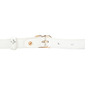 Carmen Ladies Belt In White