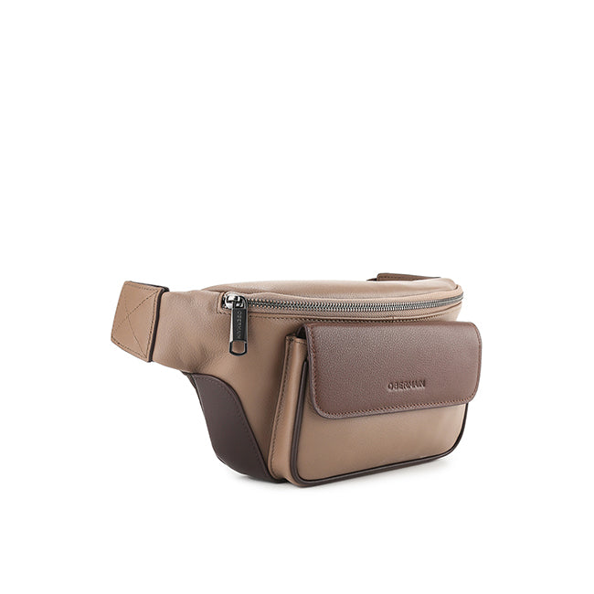 Justin Waist Bag-L In Beige